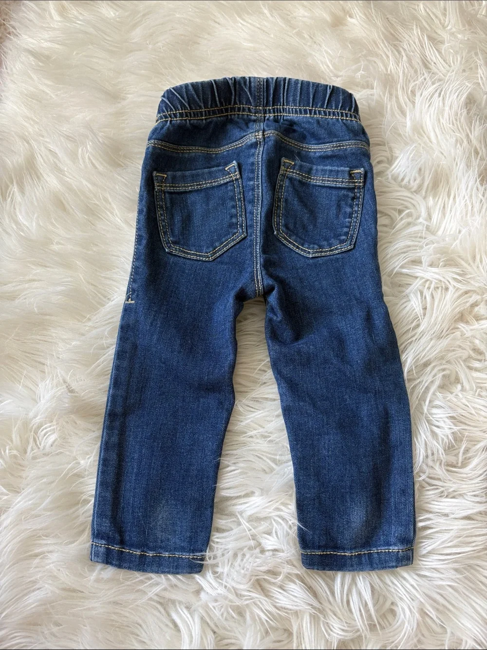 Old Navy Blue Pull-On Toddler Jeans